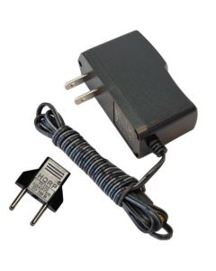 HQRP AC Adapter for Summer Infant 28460 Best View, 28510 Complete Coverage Plus, 28040 Complete Coverage, 02230 Peek Plus, 28600 Travel Power Pack Handheld Baby Video Monitor + Euro Plug Adapter