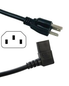 HQRP AC Power Cord for LG 32LH30 32LH40 32LK330 32LP1DC 32LX1D 32LX1D-UA Mains Cable + HQRP Coaster